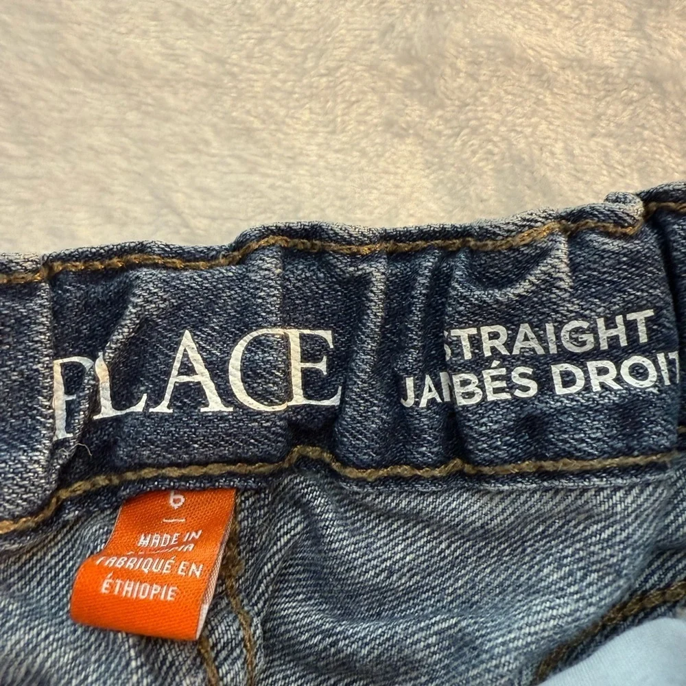 The Children’s Place Custom Distressed Boyfriend Shorts with adjustable waist